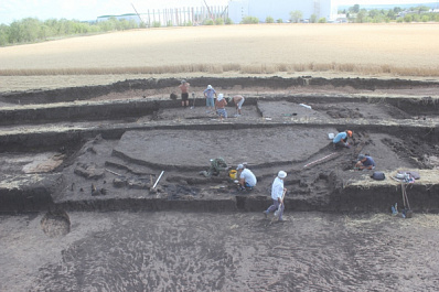 Самарские археологи раскопали захоронение времен Золотой Орды