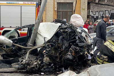 Появилось видео с места ДТП с каршерингом в Самаре