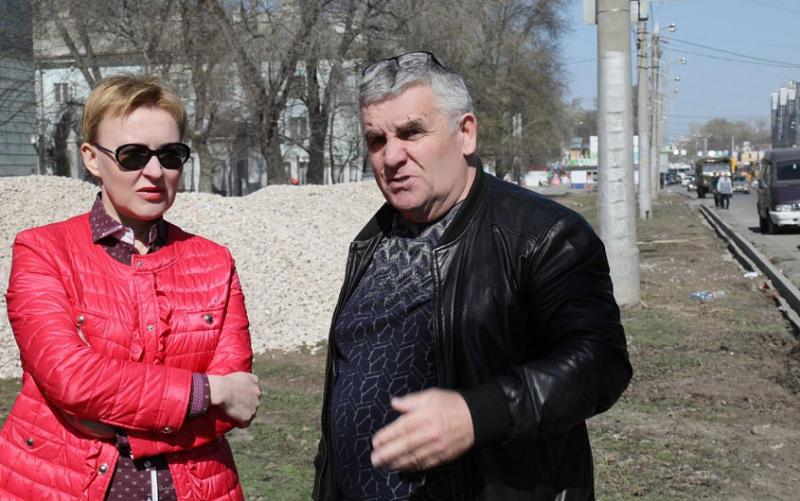 Елена Лапушкина проверила, как в Самаре ремонтируют дороги, на которые жаловались жители