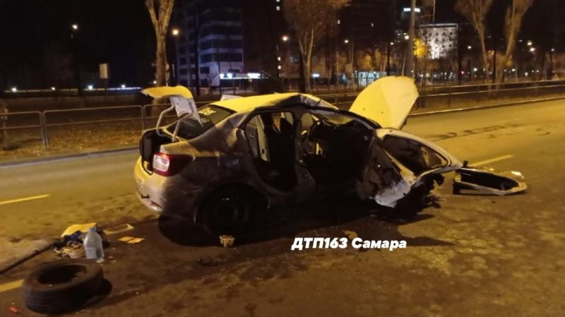 Пять человек пострадали в аварии на ул. Ново-Садовой в Самаре