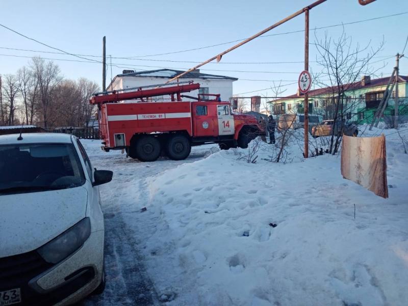 Пожар в двухэтажке Кинельского района унес жизни троих человек