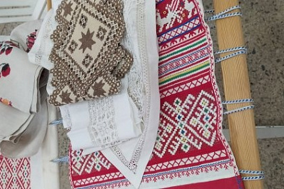 Инга Абрамова обучила самарцев искусству строчевой вышивки