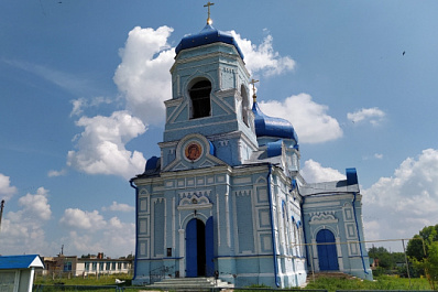 Под небесными куполами: в селе Калиновка Красноярского района идет восстановление старинного храма