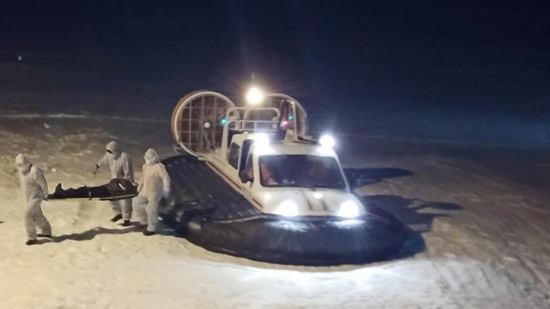 Самарские спасатели эвакуировали из Рождествено больного мужчину