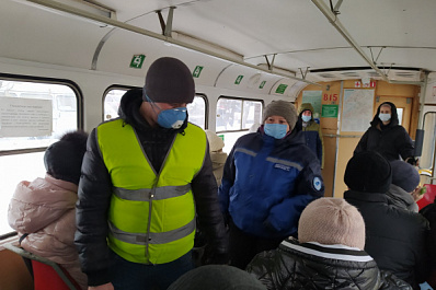 Нарушителей - "вагон": в транспорт не пустили больше 10 тысяч самарцев без масок