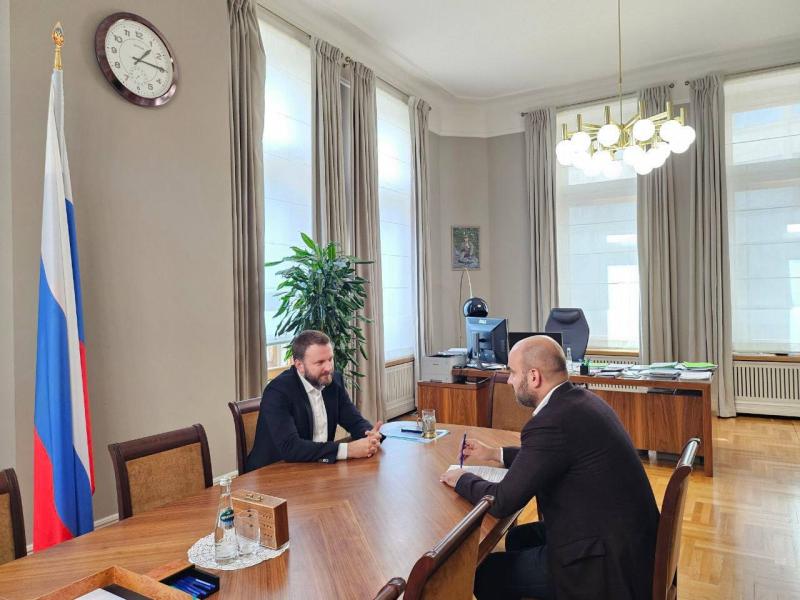 Вячеслав Федорищев договорился о поддержке региональных проектов на федеральном уровне