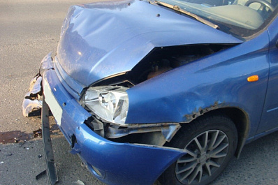 В Тольятти автоледи не пропустила машину и спровоцировала аварию