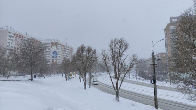 В Самарской области из-за непогоды ограничили движение в восьми районах