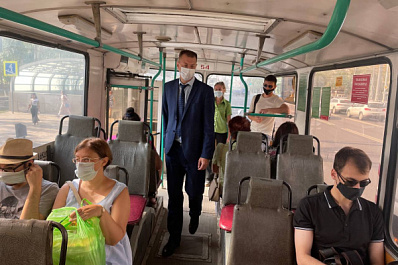 В Самаре за неделю составили 17 протоколов на пассажиров общественного транспорта без масок