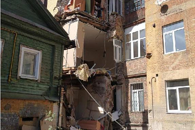 Прокуратура: дом на Галактионовской обрушился из-за несогласованных земляных работ