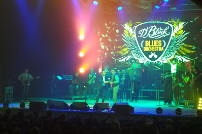 В Самаре с новой программой выступил интернациональный коллектив D’Black Blues Orchestra