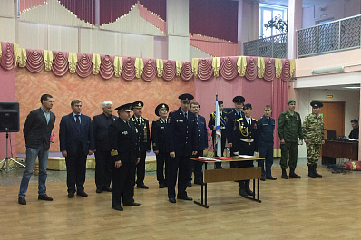 В Тольятти сотрудники Росгвардии приняли присягу у курсантов «Навигацкой школы»