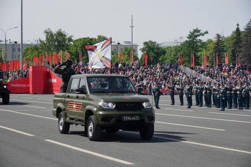 В Самаре прошел военный Парад в честь 78-й годовщины Победы в Великой Отечественной войне