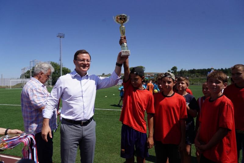 В селе Исаклы завершился муниципальный этап турнира по дворовому футболу