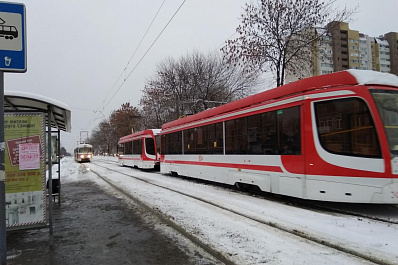 В выходные от Авроры до Самара Арены пустят дополнительные трамваи