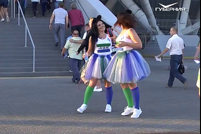 За матчем Крылья Советов - ЦСКА на Самара Арене следили 40 тысяч болельщиков