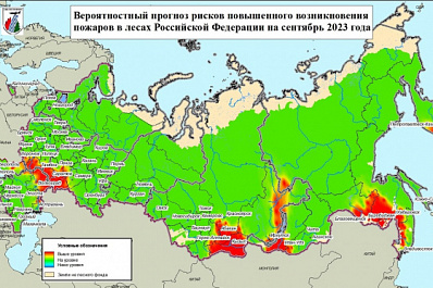 На юге Самарской области в сентябре сохраняется риск лесных пожаров
