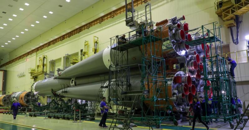В Самаре показали, как создается будущая российская ракета "Союз-5"