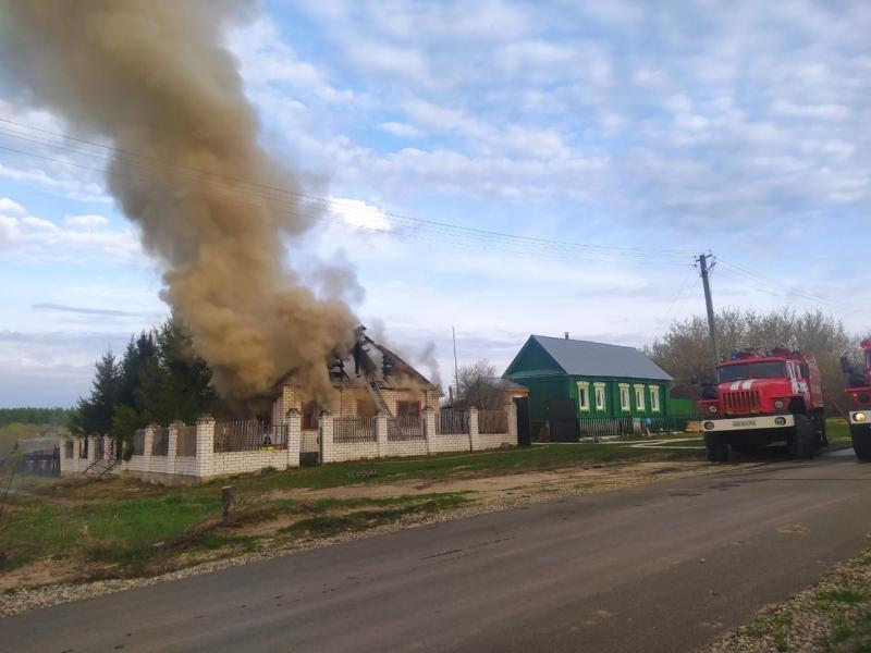 20 и 21 апреля в Самарской области тушили две бани