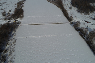 МЧС: в Ульяновской области Волга ушла вниз на два с половиной метра