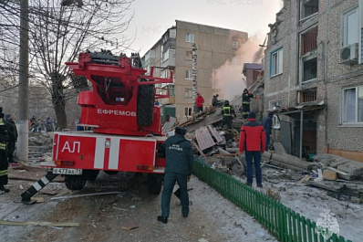 В Тульской области четыре человека погибли при частичном обрушении многоэтажки