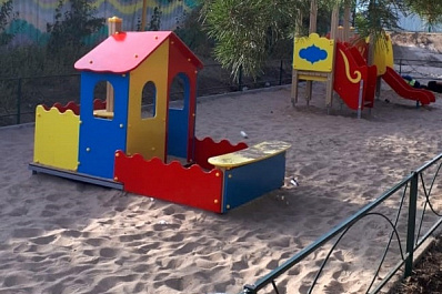 В Богатовском районе благоустраивают парки и скверы 