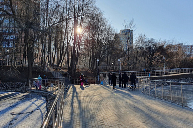 В Самаре обустроили территорию у озера Леснуха