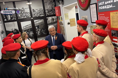 Школьники побывали в музее Самарской губдумы