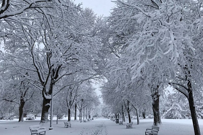Облачно и осадки: сколько продлятся снегопады в Самарской области