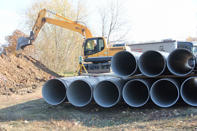 Красной Глинке – волжскую воду: в Самаре начали срубать деревья для нового водовода