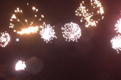 Аномальные морозы не помешали провести в Самаре праздничный салют 23 февраля