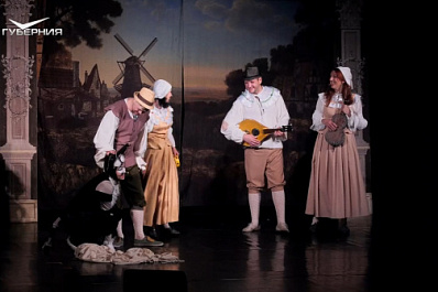 Новосибирский драмтеатр показал юным самарцам спектакль "Кот в сапогах"