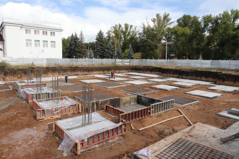 Строительство бассейна в Куйбышевском районе Самары завершат в 2022 году