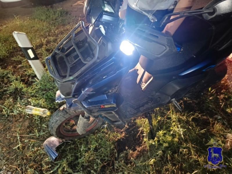 В Самаре мотоциклист попал в ДТП в день своего рождения и оказался в больнице