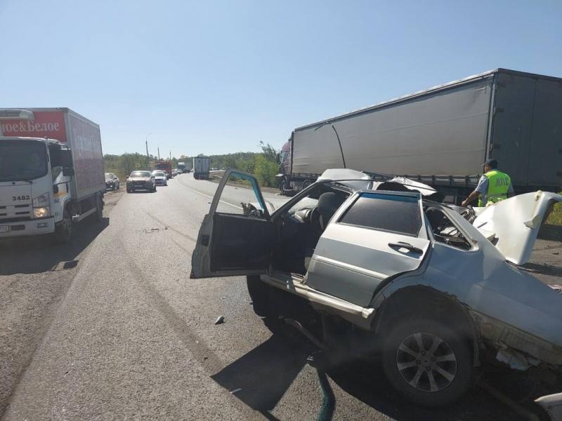 На трассе в Самарской области погиб житель соседнего региона