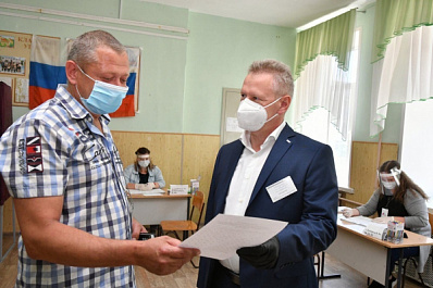 Владимир Харьков: "Выборы проходят легитимно"