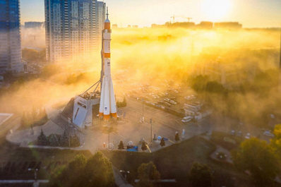Вячеслав Федорищев поздравил жителей Самарской области с Днем космонавтики