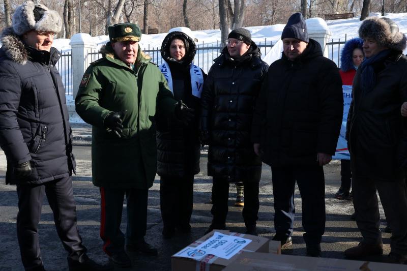 Из Самары в зону СВО отправили 31-й гуманитарный конвой в рамках акции "Своих не бросаем"