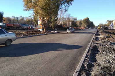 В Самаре после коммунальных работ открыли проезд по улице Алма-Атинской