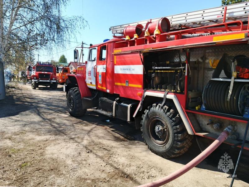 В Новокуйбышевске 17 апреля сгорел частный дом 