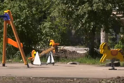 В Кировском районе Самары благоустраивают дворы