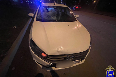 В Тольятти водитель "Весты" сбил мужчину на зебре