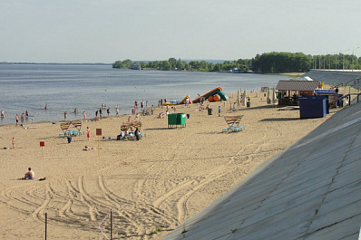 В Сызрани открыли пляжный сезон