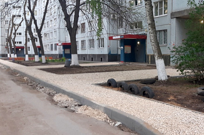 В Тольятти благоустроили пять дворовых территорий в 2021 году 