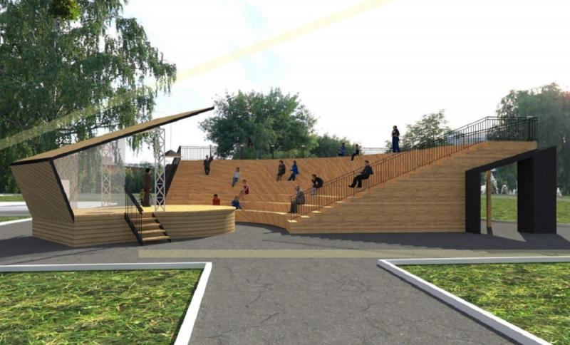 Появилась визуализация сквера Высоцкого после ремонта