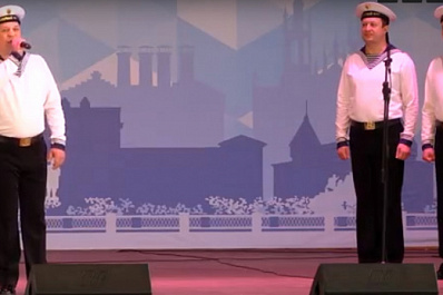 В Струковском саду в Самаре выступил Ансамбль песни и пляски Северного флота