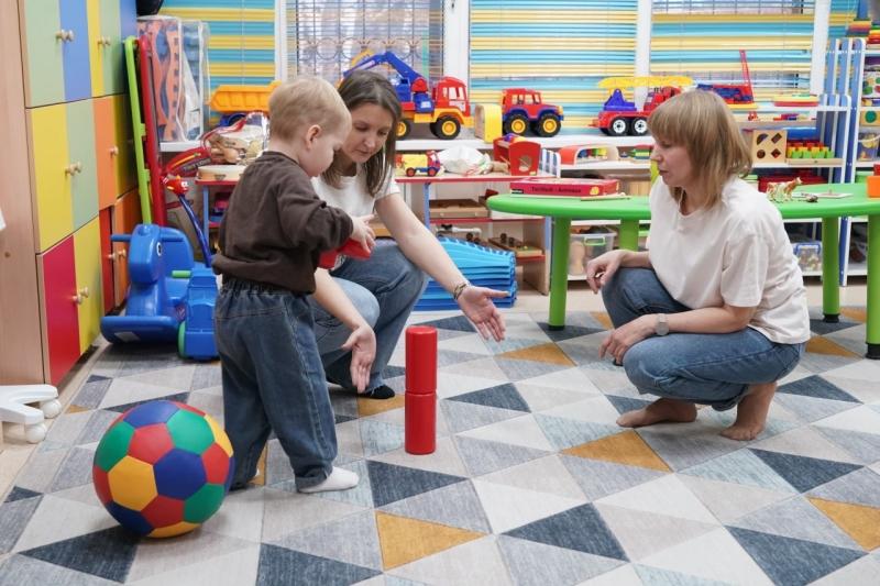Развивающая среда: в регионе работают коррекционные группы для малышей
