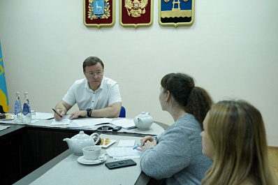 Дмитрий Азаров встретился с семьями участников СВО в Отрадном