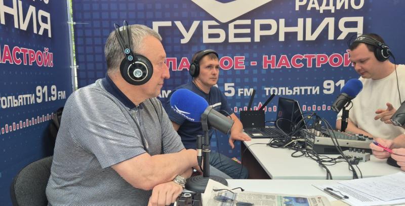 Александр Фетисов вышел в прямой эфир радио "Губерния" на фестивале "Пресса-2025"