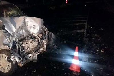 Машины всмятку, пассажир погиб: в Самарской области столкнулись две отечественные легковушки